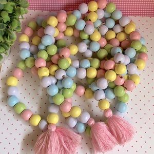 2x Mala Wooden Beads Garland